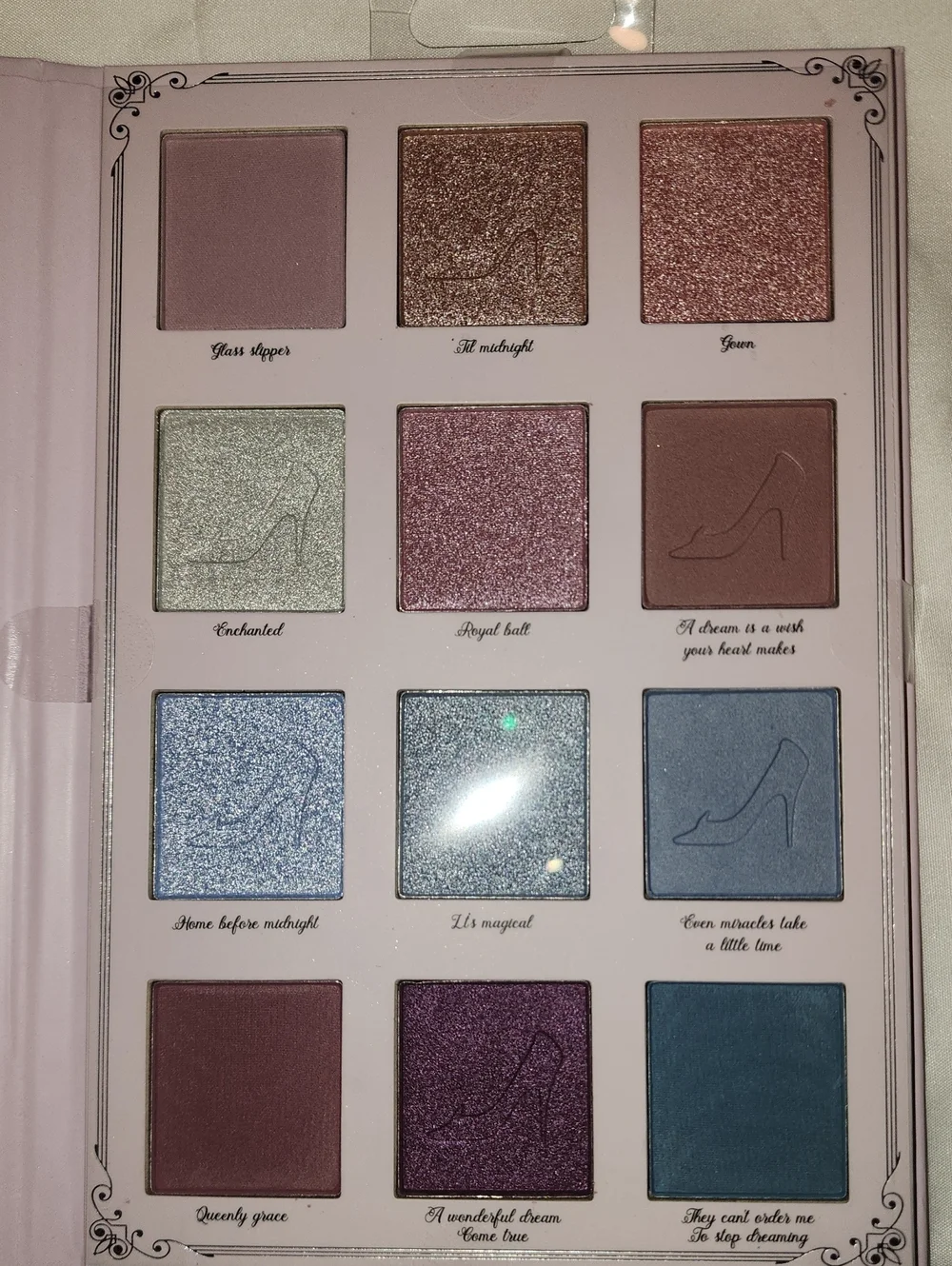 Disney Princess Cinderella Eyeshadow Palette - Blue & Pink Packaging